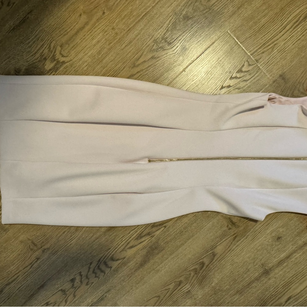 Calvin Klein Blush Pink Midi Sheath Dress - Picture 4 of 6